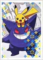 Death NYC Pop Art Druck " Vuitton Pokémon`s Gengar & Pikachu